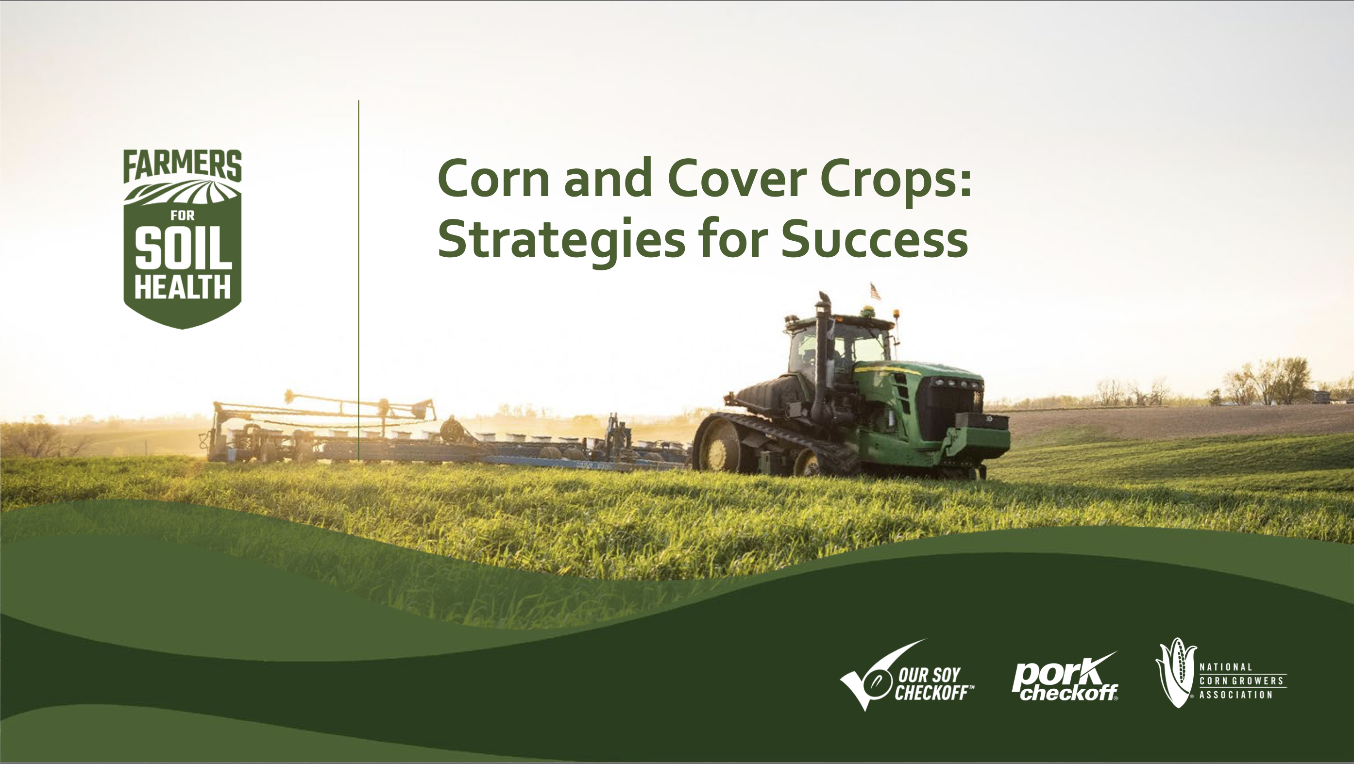 corn and cover crops: strategies for success webinar